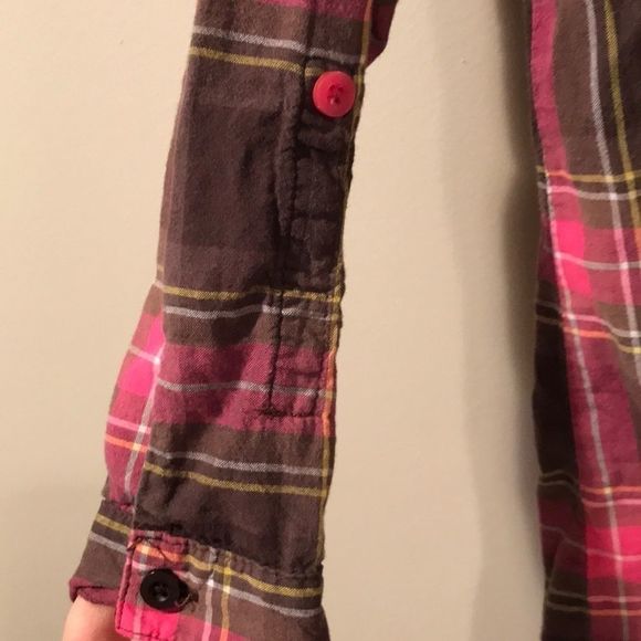 🌺 CARTER’S Plaid Flower Decal Tunic - Picture 3 of 5